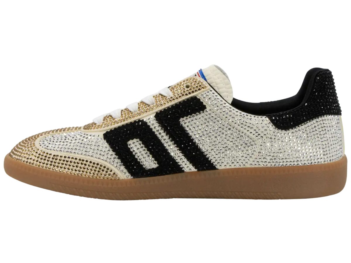 Back 70: SIRIO 2506 in GOLD BLACK Sneakers
