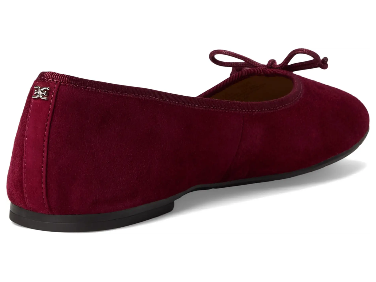 burgundy Sam Edelman flat at jcole shoes tulsa