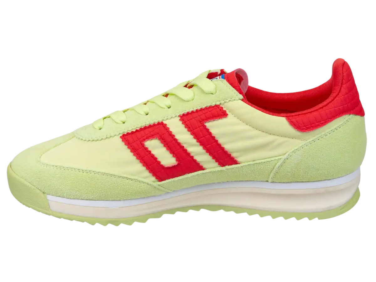 yellow-green and red back 70 at jcole shoes tulsa