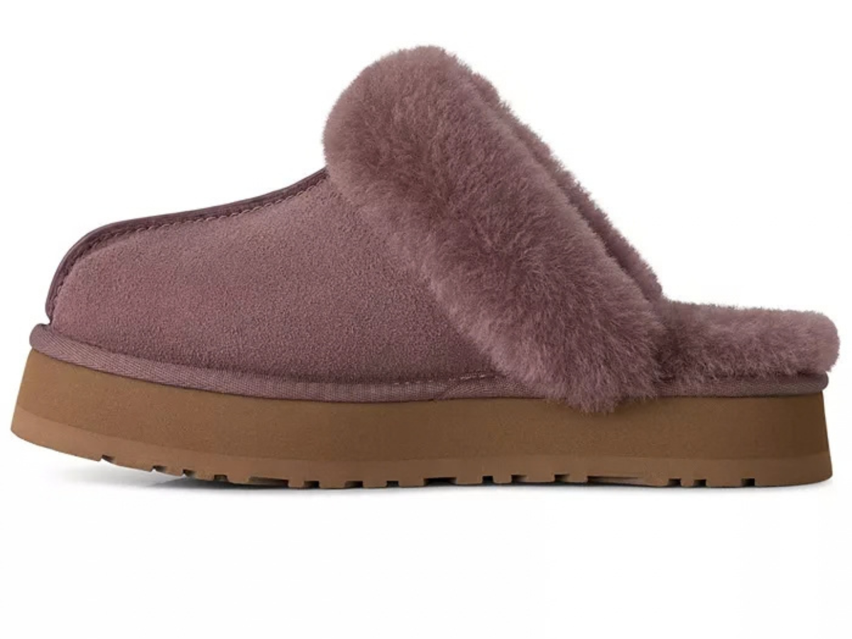 purple platform ugg slippers at jcole shoes tulsa