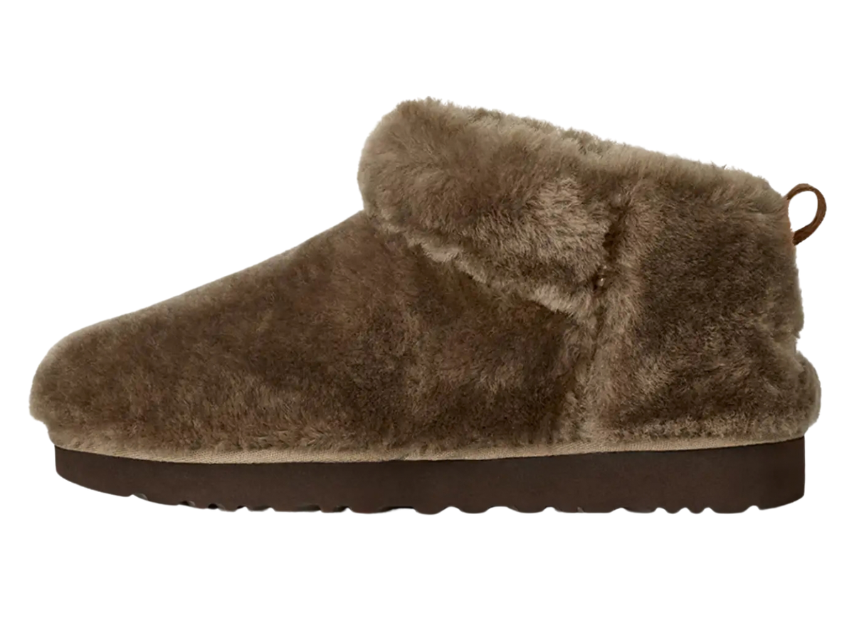 brown furry ugg boots at jcole shoes tulsa
