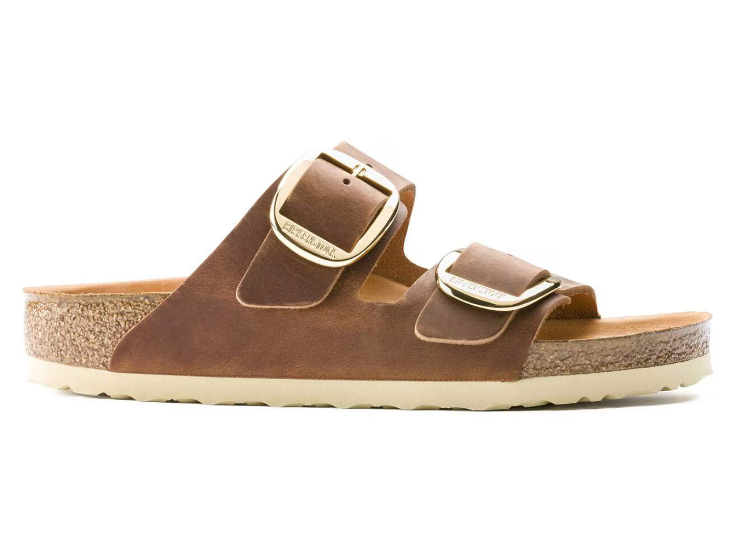 Birkenstock Women's Arizona Big Buckle Regular Cognac Sandal