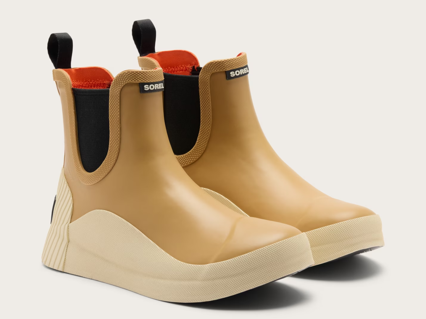 Sorel Women's Curry/Honey White Out N About IV Chelsea Rain Waterproof Boot