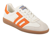 white and orange back 70 sneakers at jcole shoes tulsa