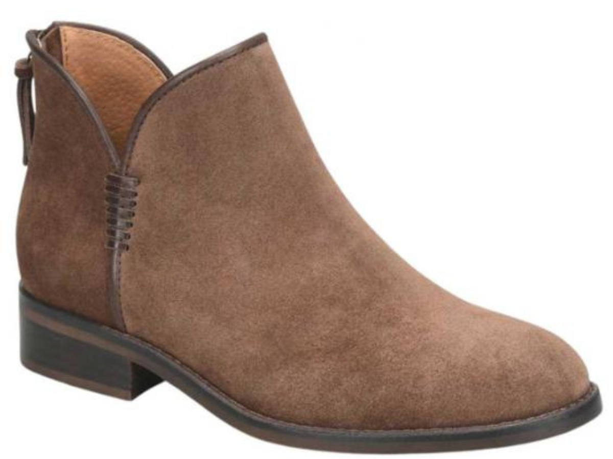 brown booties at jcole shoes tulsa