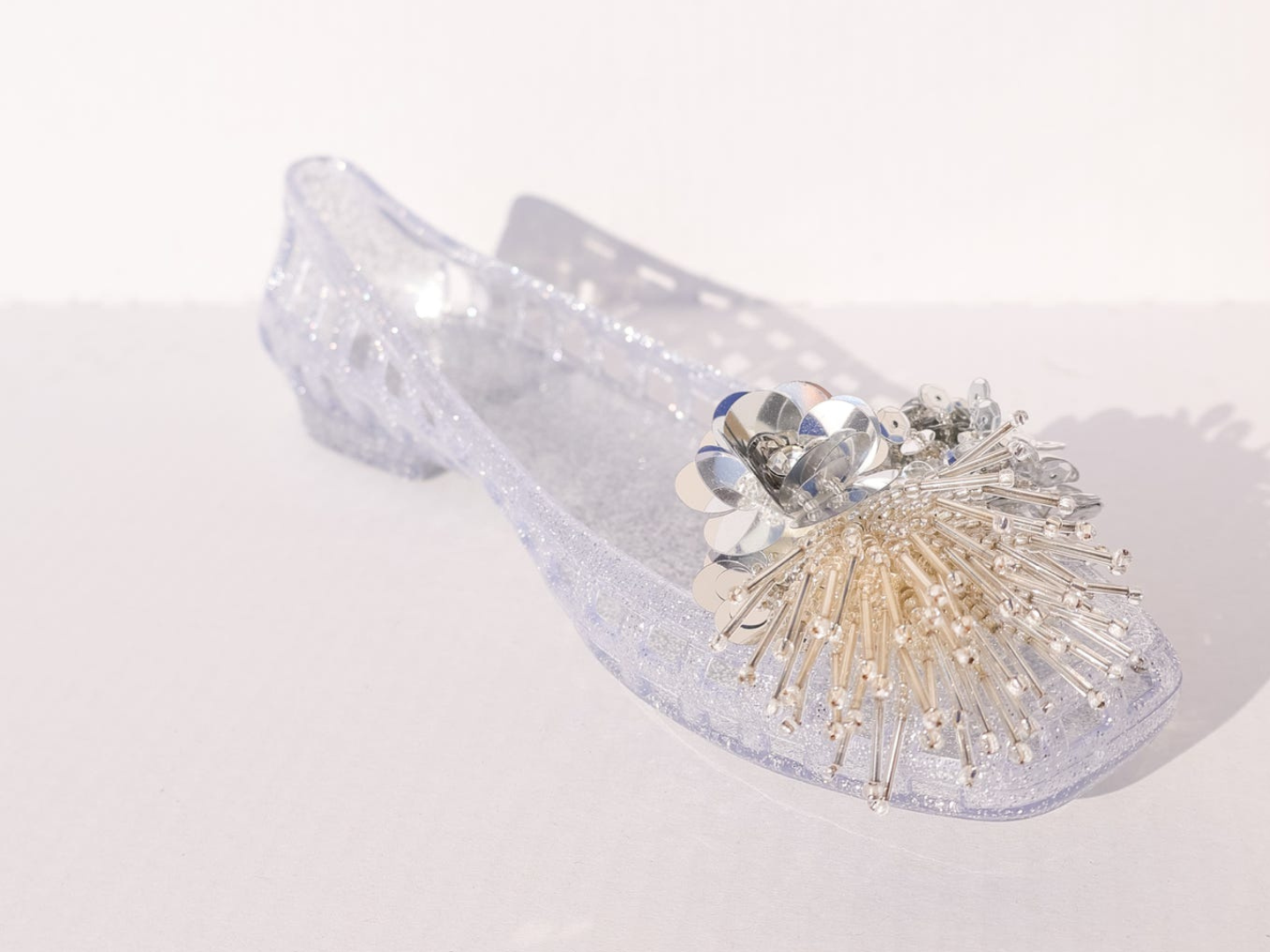 Jeffrey Campbell: Danceteria in Silver Glitter