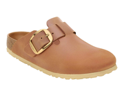 Birkenstock Women's Big Buckle Cognac Narrow Clog Slip on