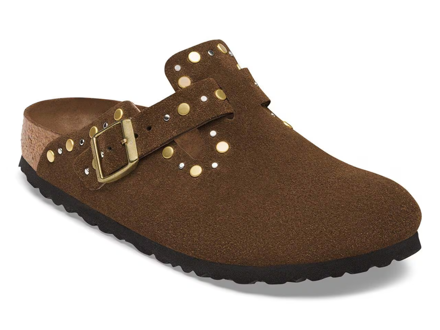 Birkenstock: Boston Rivet in Carafe Tonal