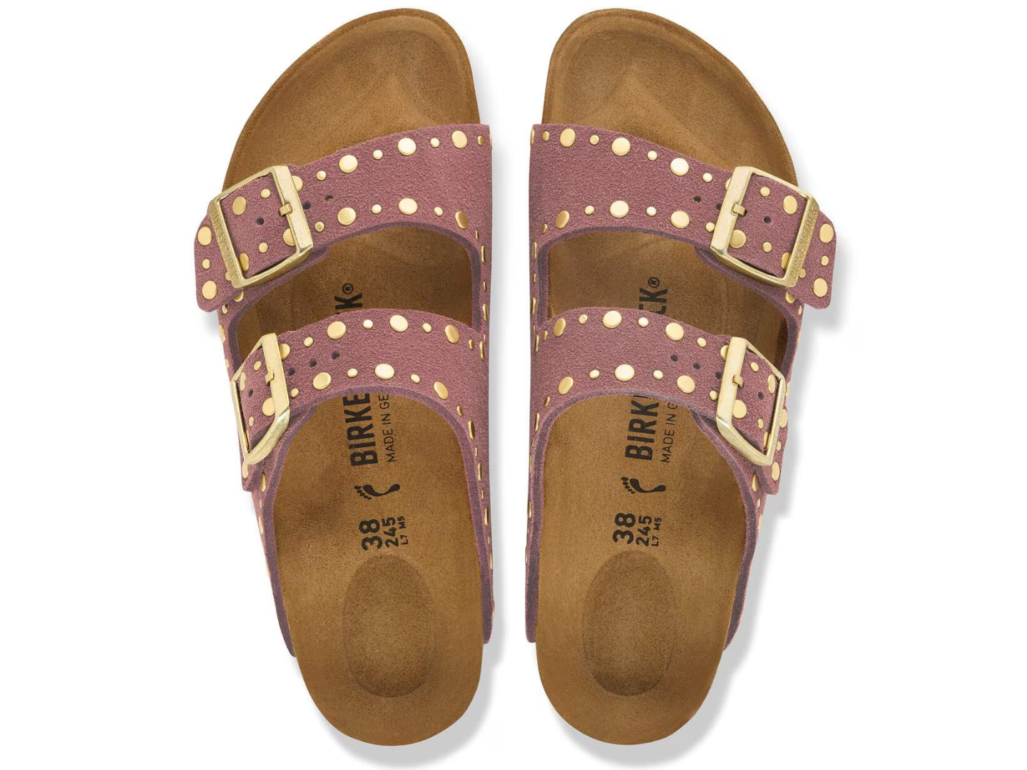 Birkenstock: Arizona Rivet in Pepper
