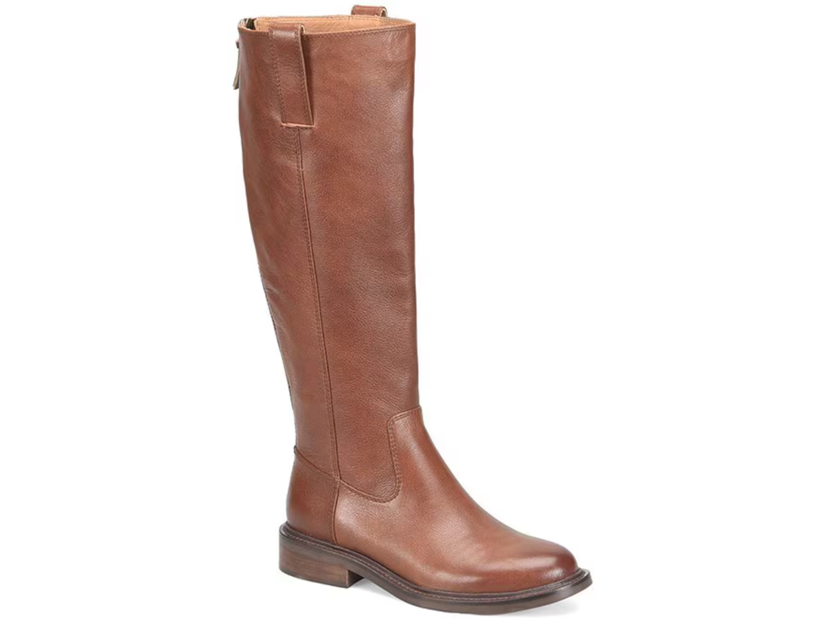 tall brown boots at jcole shoes tulsa