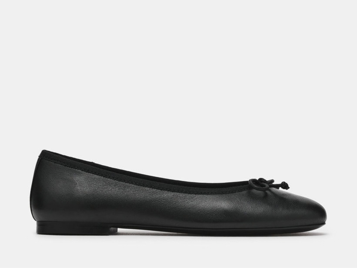 black bow ballet flats at jcole shoes tulsa