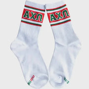 Duo Threads: Sorority Socks Alpha Chi Omega