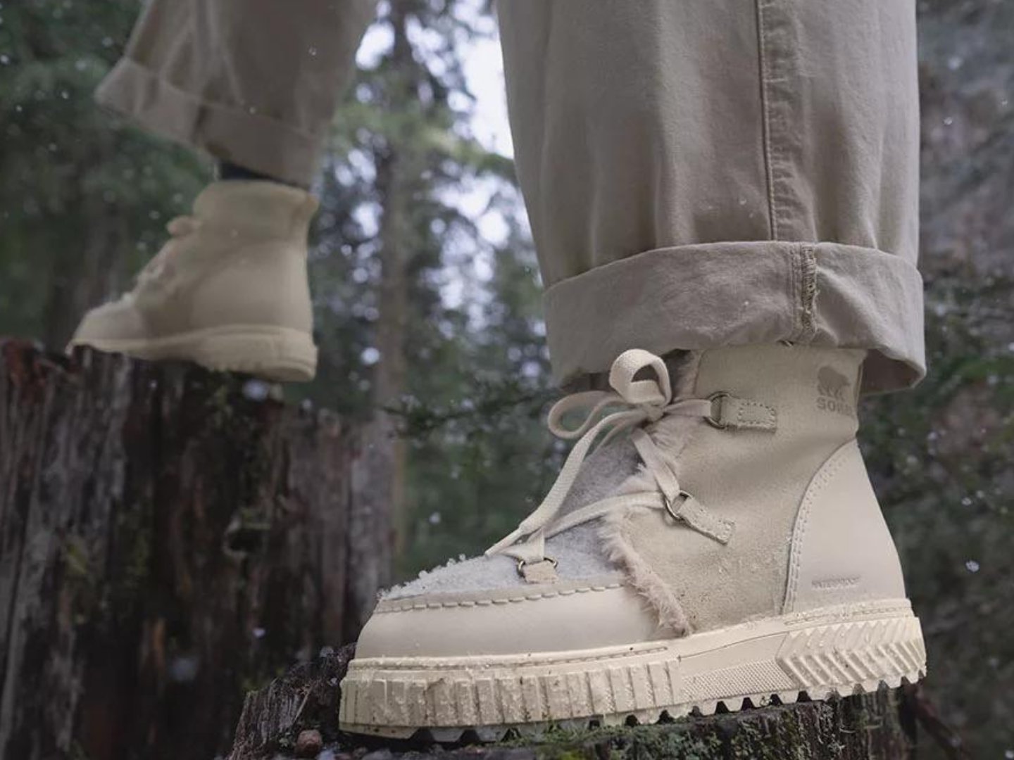 Sorel: ONA Ave Alpine Boot WP in Chalk/Chalk - J. Cole ShoesSORELSorel: ONA Ave Alpine Boot WP in Chalk/Chalk