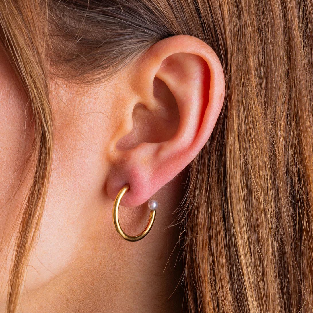 Taylor Elliot Designs: Alexis Hoop Earrings - J. Cole ShoesTAYLOR ELLIOT DESIGNSTaylor Elliot Designs: Alexis Hoop Earrings