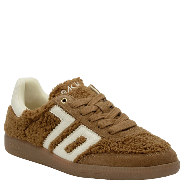 Teddy in Tobacco White Sneakers | Women's Shoes by BACK 70 – J