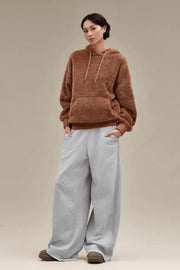 Ugg: Loyra Sherpa Hoodie in Cedar Bark - J. Cole ShoesUGGUgg: Loyra Sherpa Hoodie in Cedar Bark