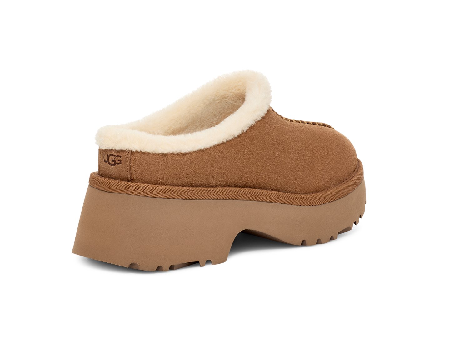 Ugg: New Heights Cozy Clog in Chestnut - J. Cole Shoes