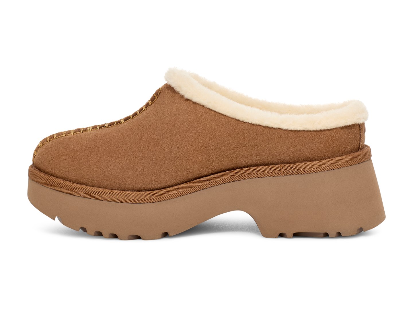 Ugg: New Heights Cozy Clog in Chestnut - J. Cole Shoes