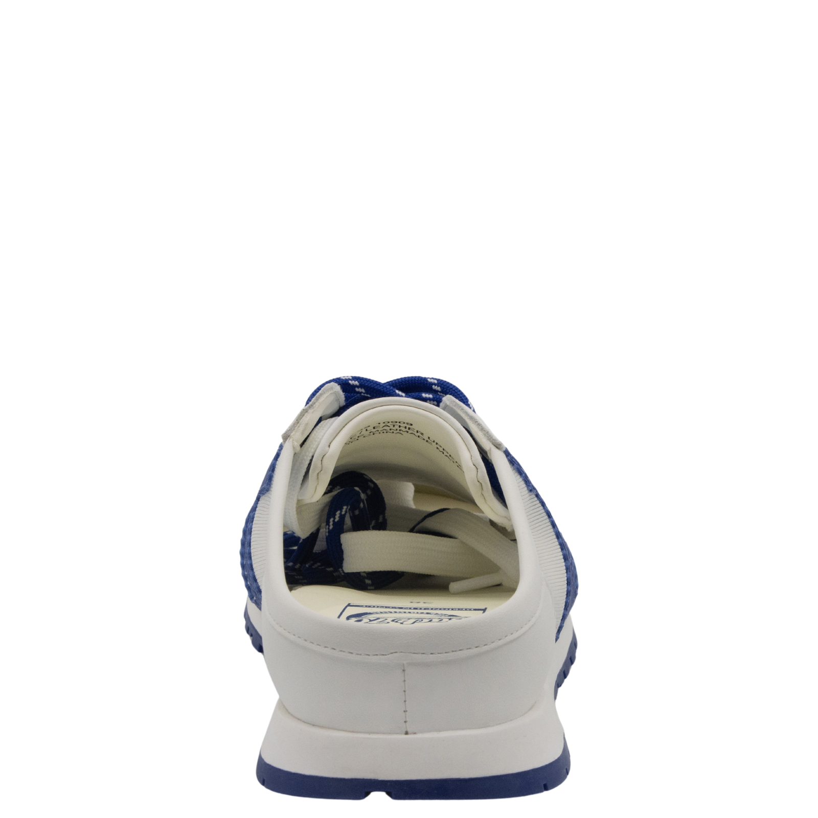 VENICE in WHITE BLUE, back view