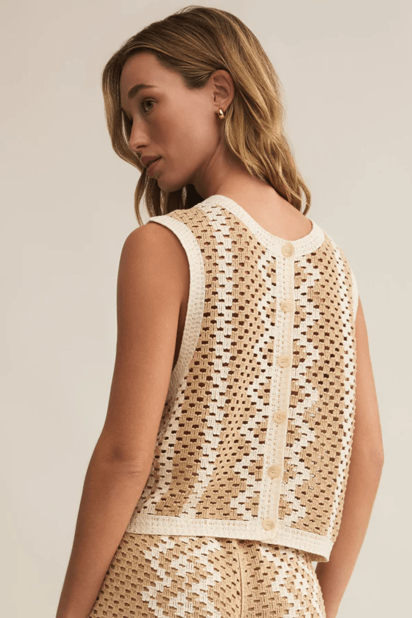 Z Supply: Oasis Crochet Top in Natural - J. Cole ShoesZ SUPPLYZ Supply: Oasis Crochet Top in Natural