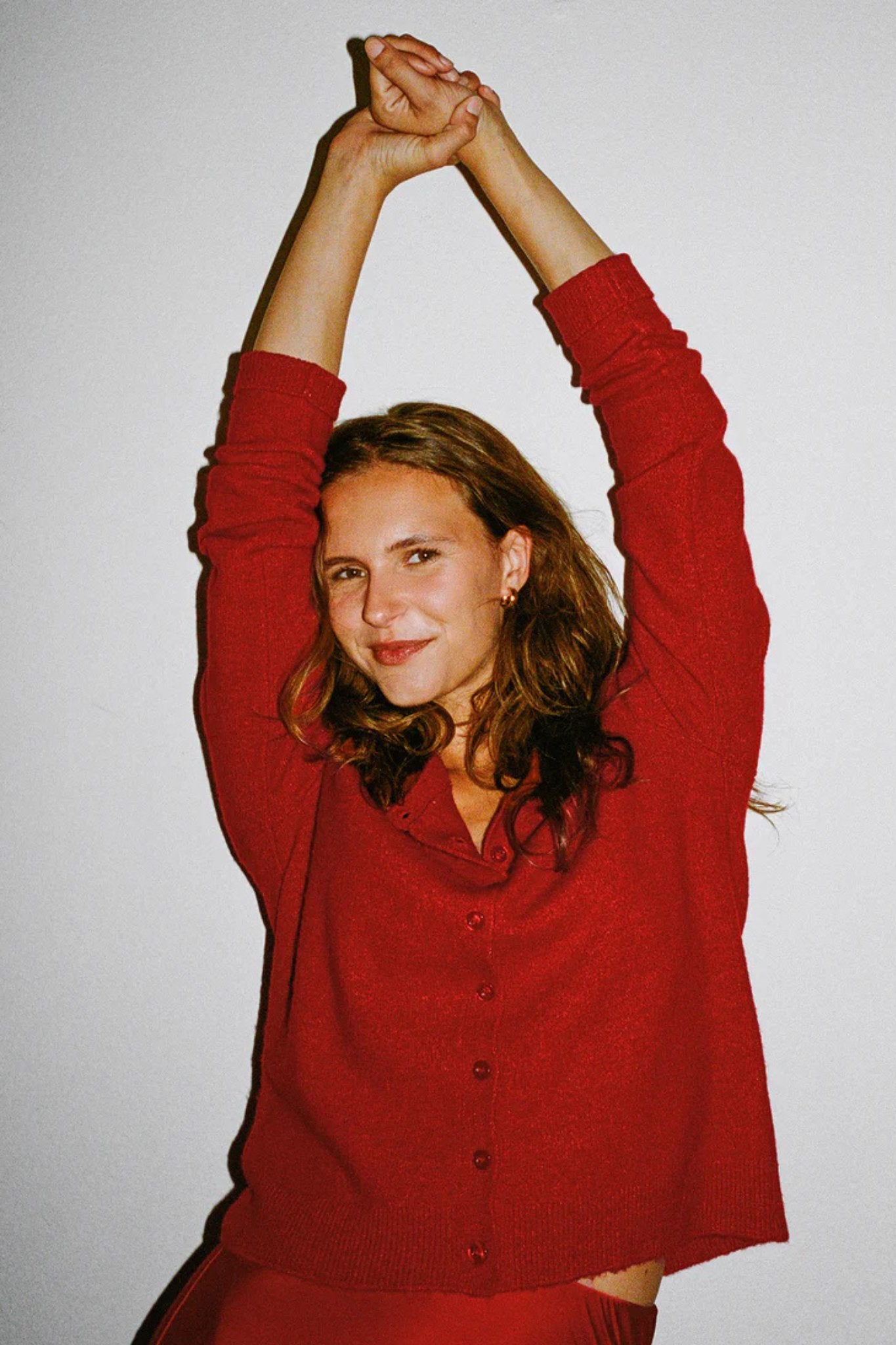 Z Supply: Outlook Cardigan in Haute Red - J. Cole Shoes