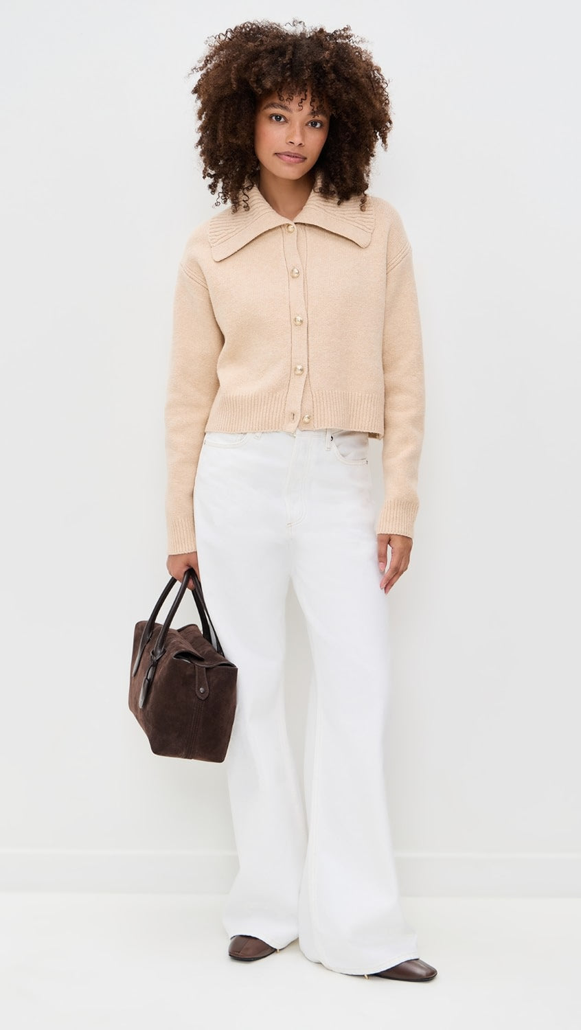 Z Supply: Holmen Cardigan in Macaroon