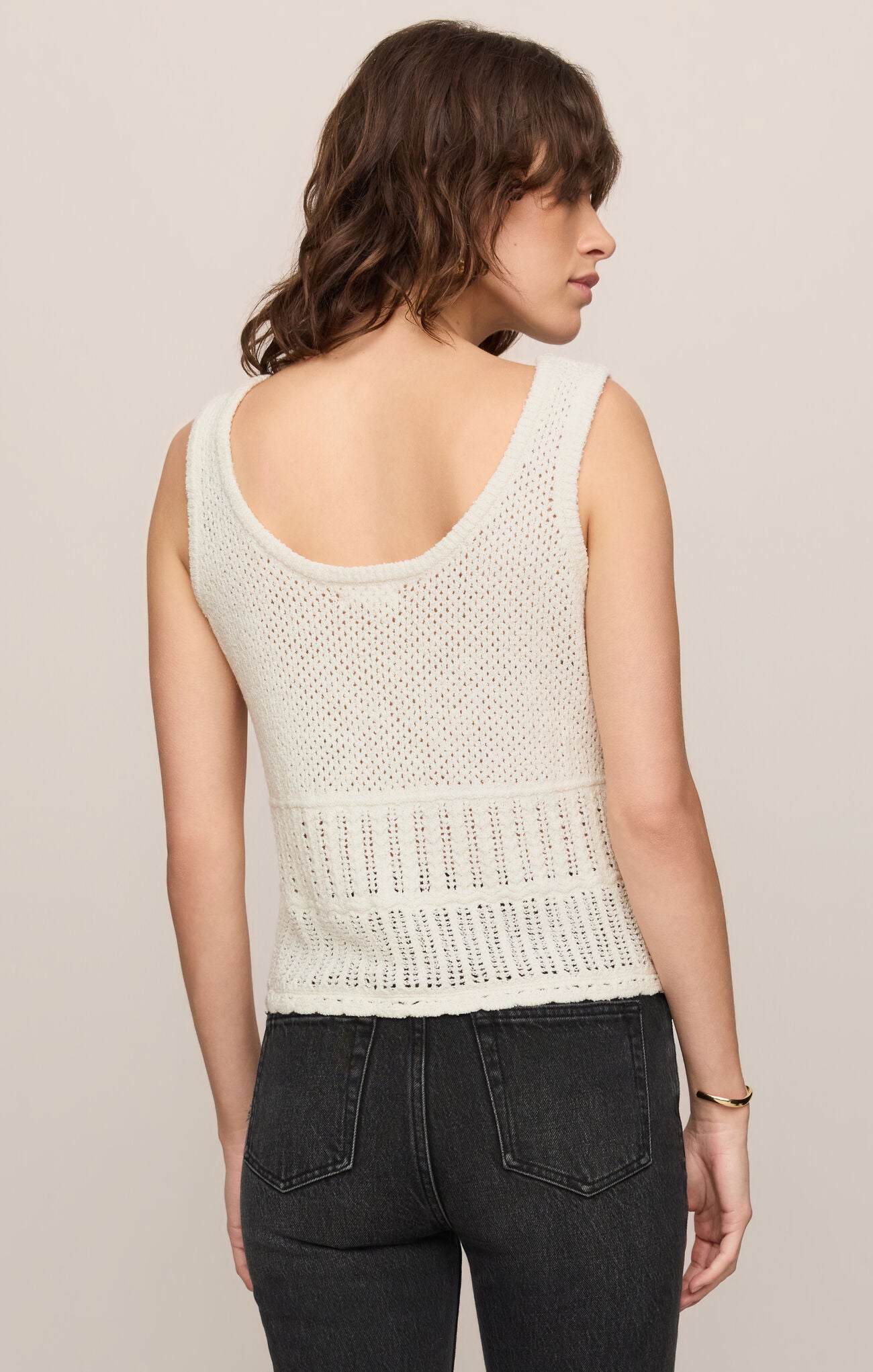 Z Supply: Solano Crochet Tank in Cloud