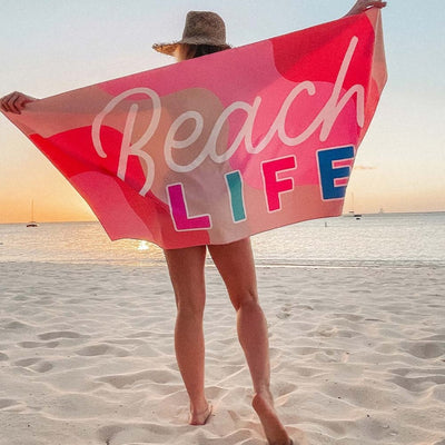 Beach Life Quick Dry Towel - J. Cole ShoesKatydidBeach Life Quick Dry Towel