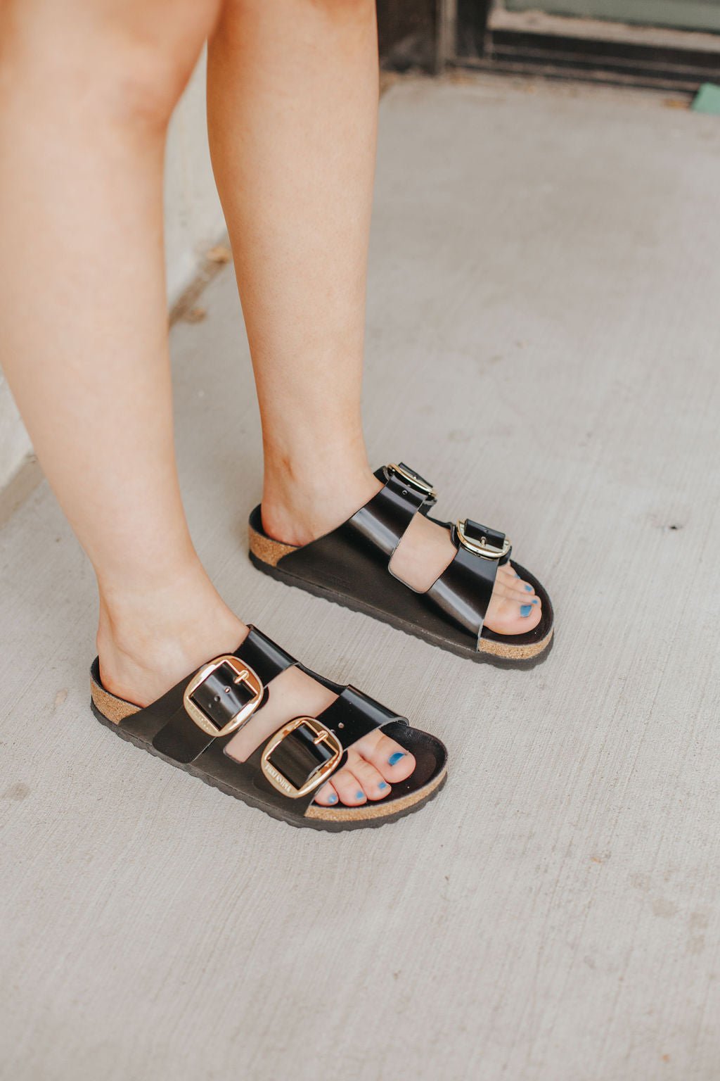 Big Buckle Cheapest Womens Birkenstocks Buckle Black Birkenstock