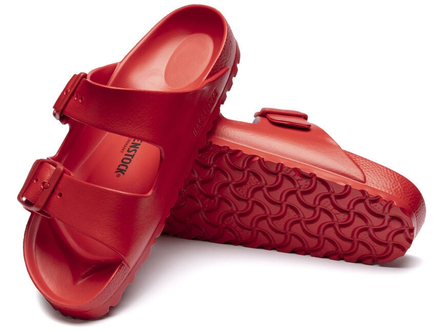 Birkenstock: Arizona EVA in Active Red - J. Cole ShoesBIRKENSTOCK