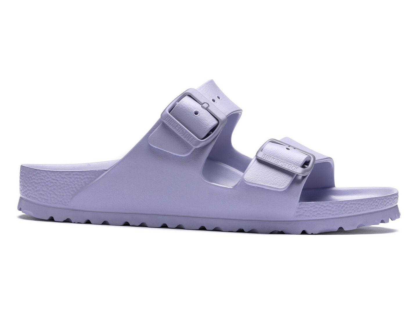 Birkenstock: Arizona Eva in Purple Fog - J. Cole ShoesBIRKENSTOCK