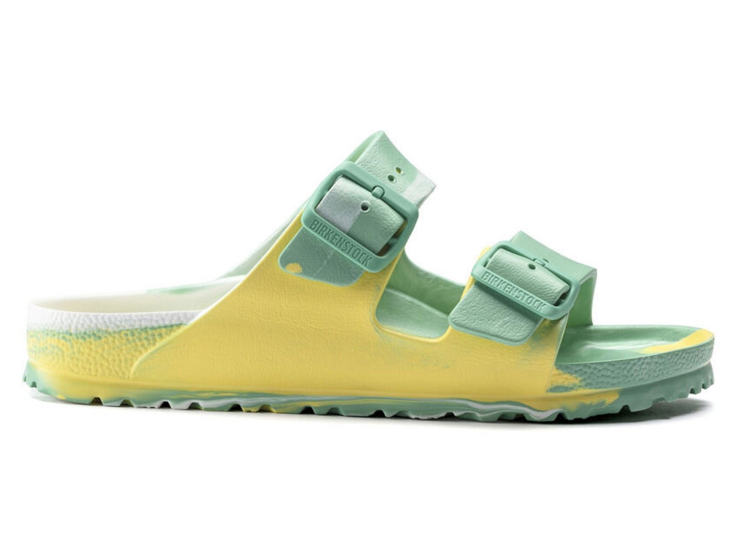 Birkenstock: Arizona Eva Multi Jade - J. Cole ShoesBIRKENSTOCK