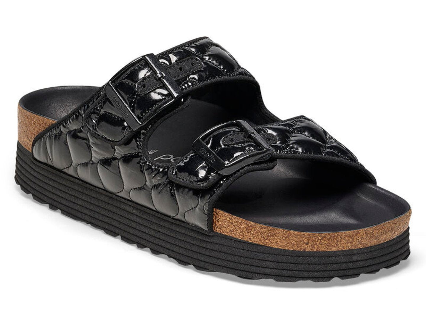 Birkenstock: Arizona Platform Padded Nylon - J. Cole Shoes