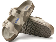 Birkenstock: Arizona SFB in Desert Soil Gray & Taupe - J. Cole ShoesBIRKENSTOCK