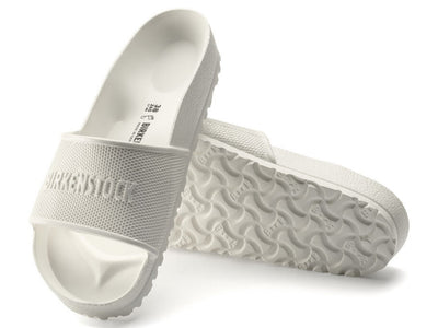 Birkenstock: Barbados Eva in White - J. Cole ShoesBIRKENSTOCK