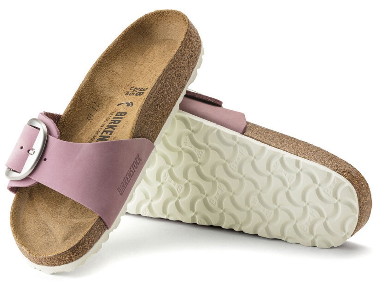 Birkenstock: Madrid Big Buckle in Orchid - J. Cole ShoesBIRKENSTOCK