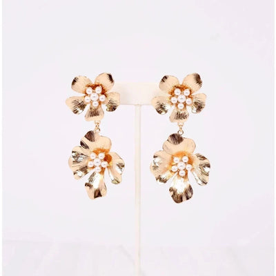 Canary Flower Drop Earring - J. Cole ShoesCAROLINE HILLCanary Flower Drop Earring