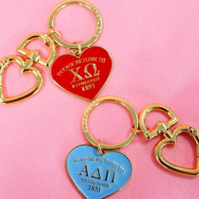 Chapter Heart Keychain - J. Cole ShoesDuo ThreadsChapter Heart Keychain