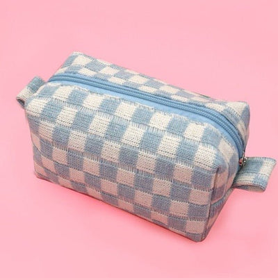 Checker Makeup Pouch Bag - J. Cole ShoesWall To WallChecker Makeup Pouch Bag