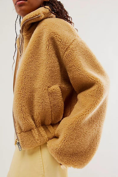 Free People: Get Cozy Teddy in Camel - J. Cole ShoesFREE PEOPLEFree People: Get Cozy Teddy in Camel