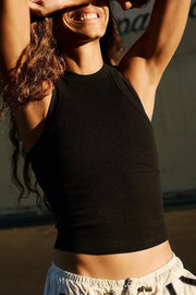 Free People: Go To High Neck Cami in Black - J. Cole ShoesFree People MovementFree People: Go To High Neck Cami in Black - J. Cole ShoesFree People MovementFree People: Go To High Neck Cami in Black