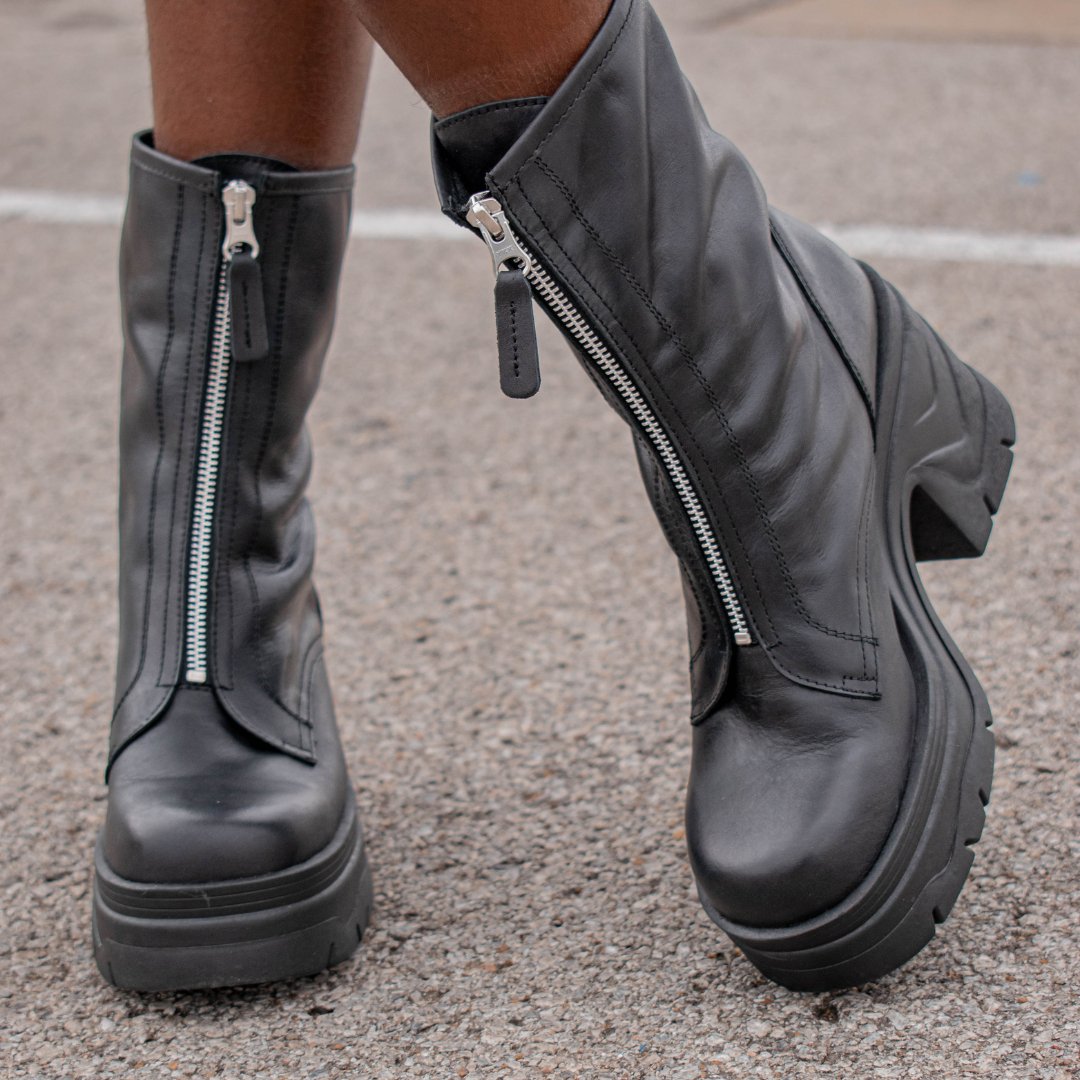 publicimageltdブーツ Mercer Zip Combat Boot | Women's Ankle Boots by Phillip Lim – 3.1