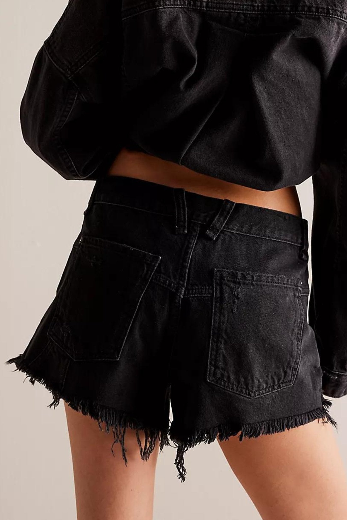Free People: Now or Never Denim Short in Zodiac - J. Cole ShoesFREE PEOPLEFree People: Now or Never Denim Short in Zodiac