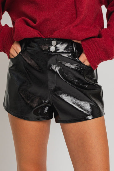 Game Day Leather Shorts - J. Cole ShoesLE LISGame Day Leather Shorts