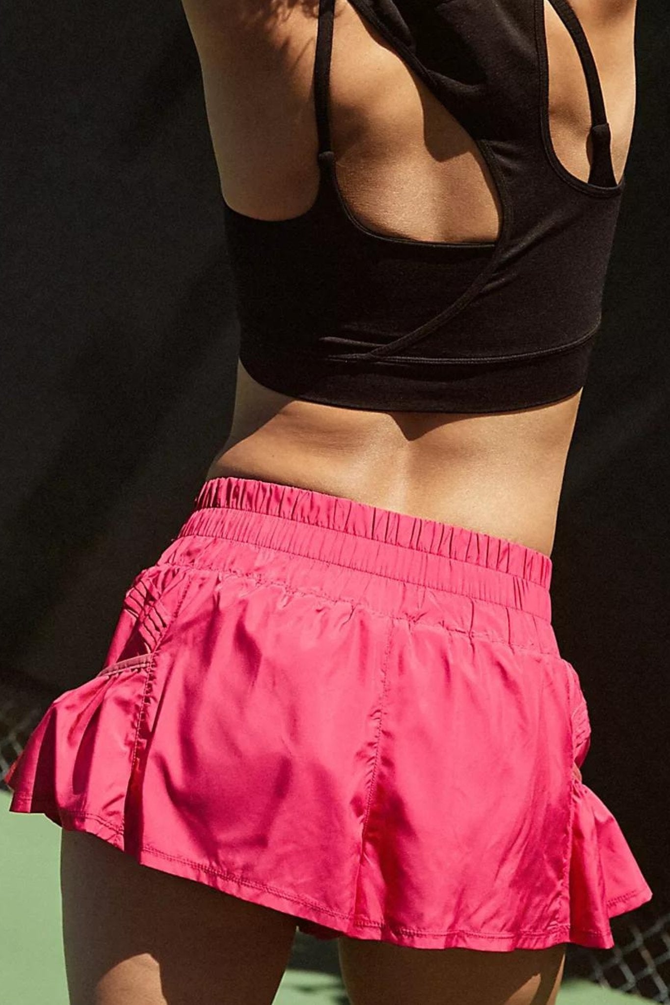 Get your flirt on Short in Amaranth - J. Cole ShoesFree People MovementGet your flirt on Short in Amaranth