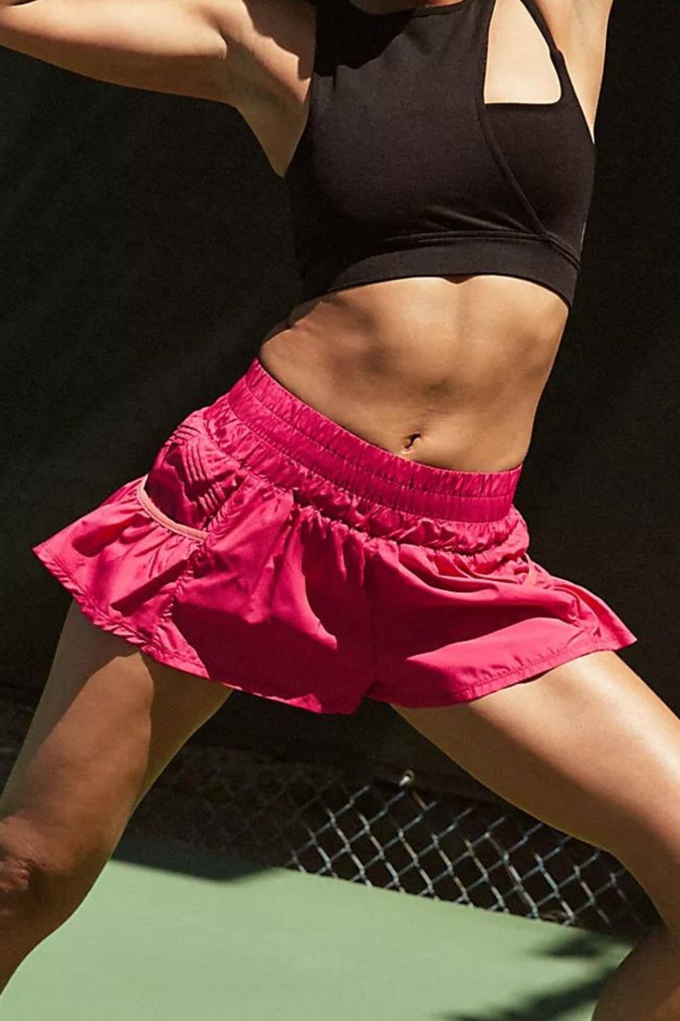 Get your flirt on Short in Amaranth - J. Cole ShoesFree People MovementGet your flirt on Short in Amaranth