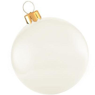 18" Holiball in Pearl White