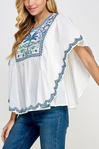 In the Palms Blouse - J. Cole ShoesSEE AND BE SEENIn the Palms Blouse