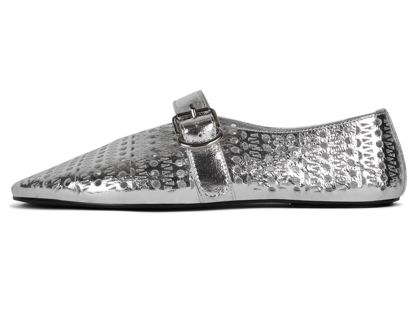 Jeffrey Campbell: Shelly in Silver - J. Cole Shoes