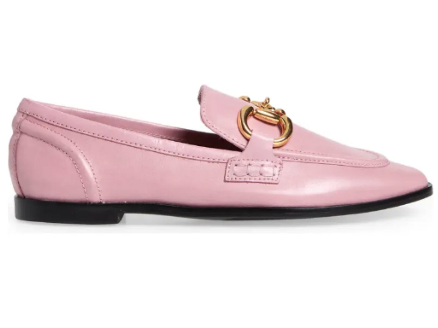 Lada sød smag desillusion Jeffrey Campbell: Velviteen Loafer in Pink Gold - J. Cole Shoes